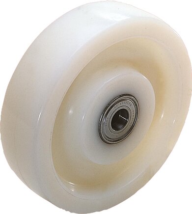 Polyamidräder, schwere Ausführung mit Kugellager, Form B