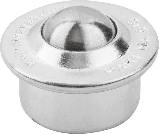 Kugelrollen mit Stahlblechgehäuse