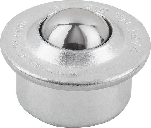 Kugelrollen mit Stahlblechgehäuse