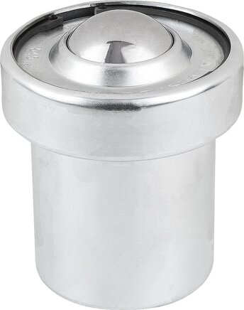 Kugelrollen mit Federelementen