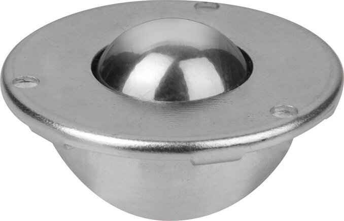 Kugelrollen mit Befestigungsbohrungen, ohne Gehäuse