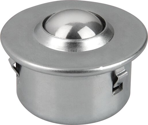 Kugelrollen mit Befestigungselement