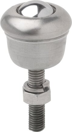 Kugelrollen mit Gewindebolzen