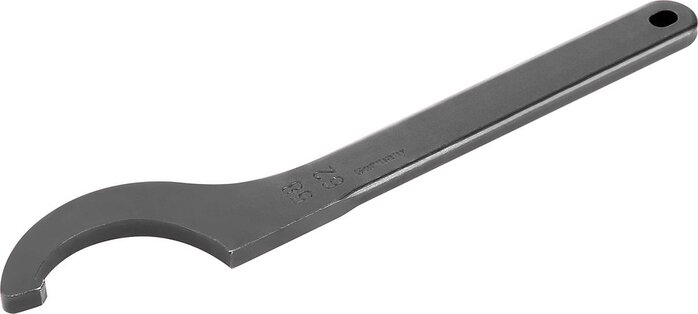 Hakenschlüssel mit Nase DIN 1810A erweitert
