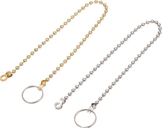 Kugelketten Form B, mit Schlüsselring