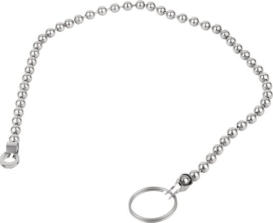 Kugelketten Form B, mit Schlüsselring