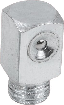 Schmiernippel Trichterform nach DIN 3405, Form C, abgewinkelt 90
