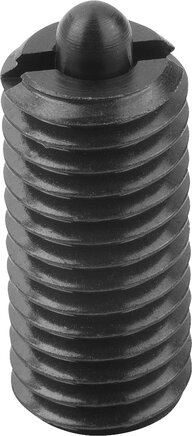 Federnde Druckstücke mit Innensechskant und Druckstift, verstärkte Federkraft, inch