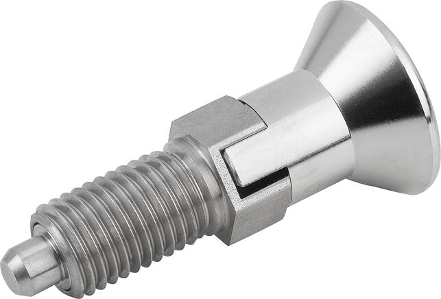 Arretierbolzen Edelstahl Form C, inch