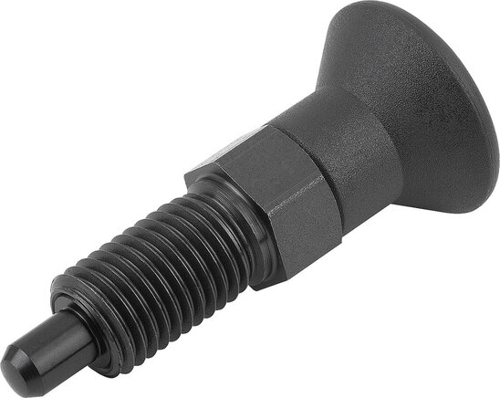 Arretierbolzen mit verlängertem Arretierstift Form A, inch