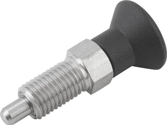 Arretierbolzen mit verlängertem Arretierstift Form A, inch