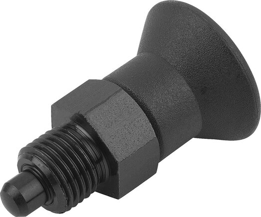 Arretierbolzen, kurze Ausführung Form A, inch