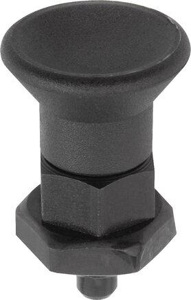 Arretierbolzen, kurze Ausführung Form B, inch