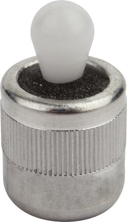 Federnde Seitendruckstücke mit Abdichtung, Druckbolzen aus POM, Feder aus Stahl, inch