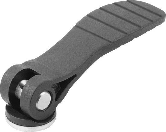 Exzenterhebel mit Kunststoffgriff mit Innengewinde, Stahl oder Edelstahl, inch