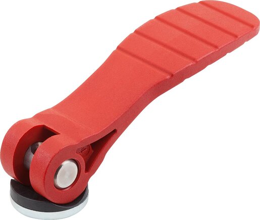 Exzenterhebel mit Kunststoffgriff mit Innengewinde, Stahl oder Edelstahl, inch