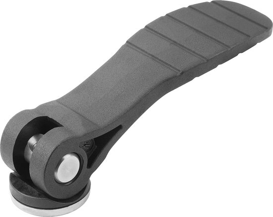 Exzenterhebel mit Kunststoffgriff mit Innengewinde, Stahl oder Edelstahl, inch