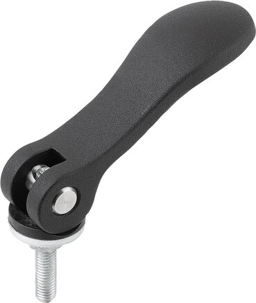 Exzenterhebel einstellbar mit Außengewinde, inch