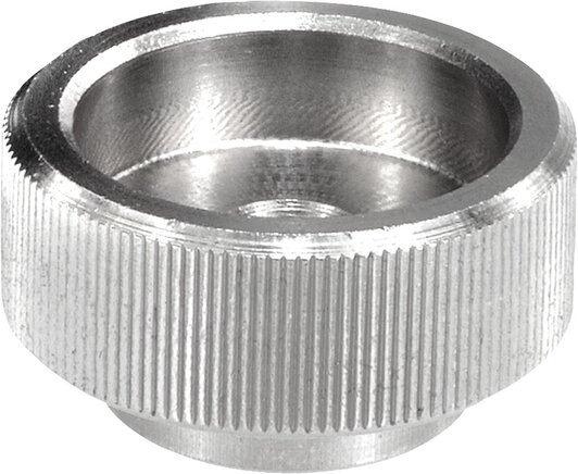 Rändelmuttern aus Stahl und Edelstahl DIN 6303, inch