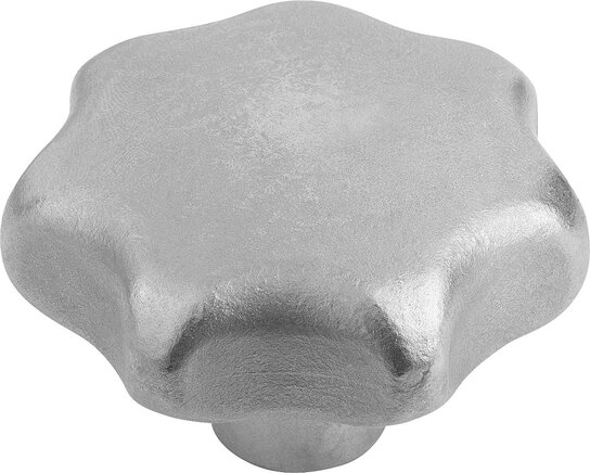 Sterngriffe ähnlich DIN 6336 Edelstahl, Form E, Gewindesackloch, inch