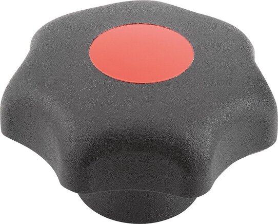 Sterngriffe ähnlich DIN 6336, ohne Buchse mit Passbohrung, Form G, inch