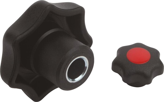 Sterngriffe ähnlich DIN 6336, mit Passbuchse, Form H, inch