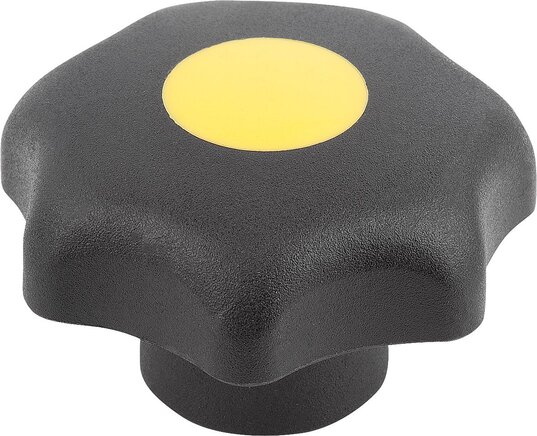 Sterngriffe ähnlich DIN 6336, Innengewinde mit Deckel, Form K, inch