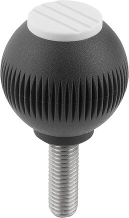 Griffkugeln mit Außengewinde, inch