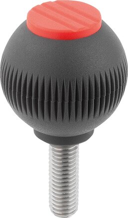 Griffkugeln mit Außengewinde, inch