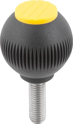 Griffkugeln mit Außengewinde, inch