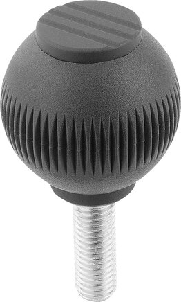 Griffkugeln mit Außengewinde, inch