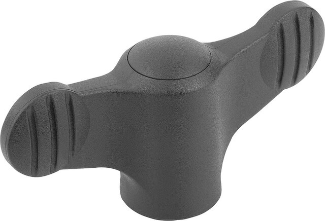 Flügelgriffe mit Innengewinde, inch