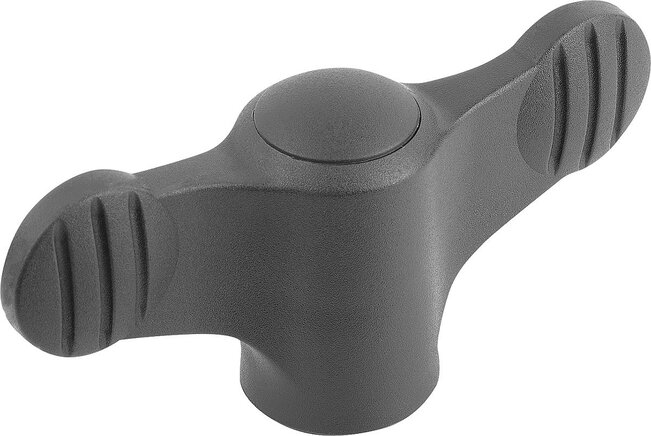 Flügelgriffe mit Innengewinde, inch