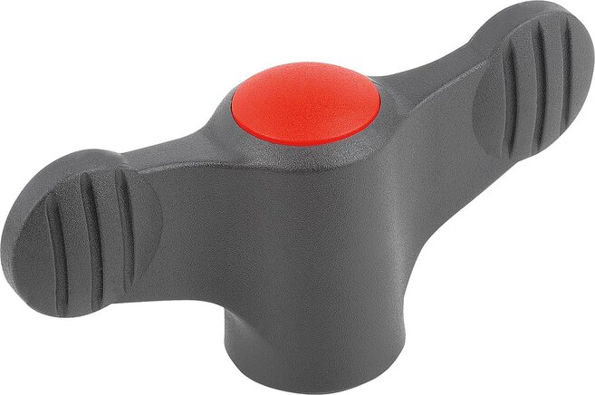 Flügelgriffe mit Innengewinde, inch