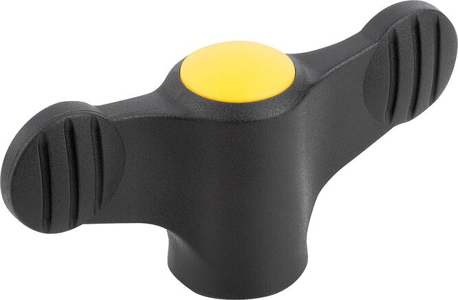 Flügelgriffe mit Innengewinde, inch