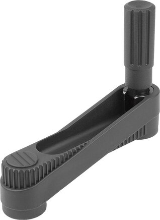 Handkurbeln mit Zylindergriff umlegbar, inch