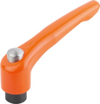 Klemmhebel mit Schutzkappe mit Innengewinde, inch