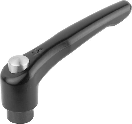 Klemmhebel mit Schutzkappe mit Innengewinde, inch