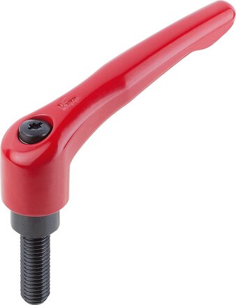 Klemmhebel mit Außengewinde, inch