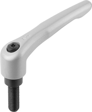 Klemmhebel mit Außengewinde, inch