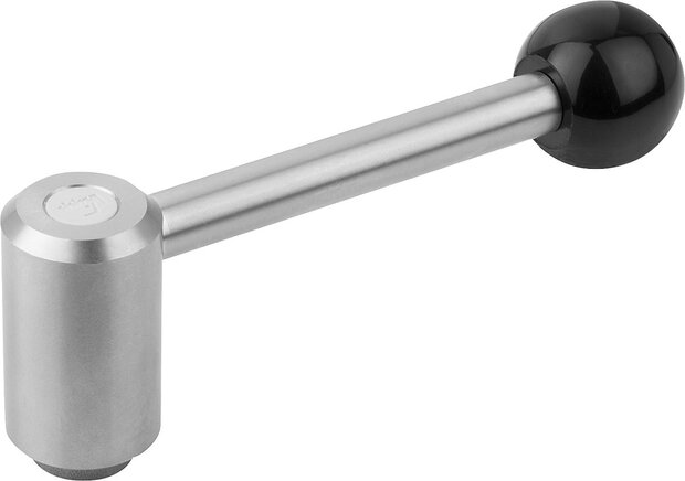 Spannhebel Edelstahl mit Innengewinde, 0 Grad, inch