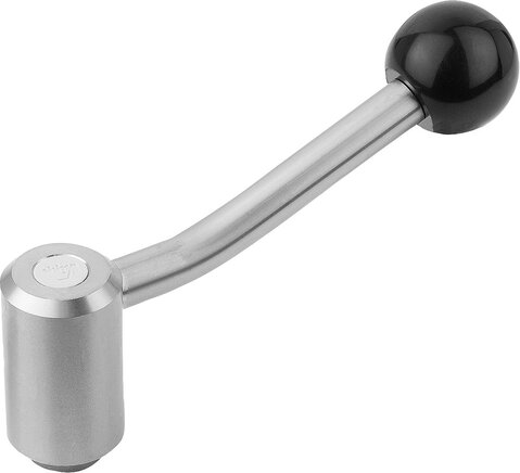 Spannhebel Edelstahl mit Innengewinde, 20 Grad, inch