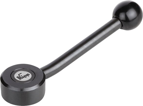 Spannhebel, flach mit Innengewinde, 15 Grad, inch