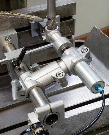 Rohrverbinder Flansch Aluminium, inch