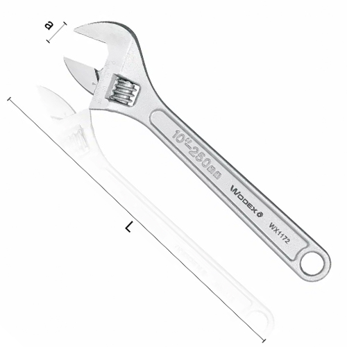 Chaves ajustáveis de rolos WODEX