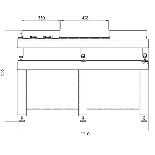 Mesa Standard p/ Moldes - 1,5 a 3T