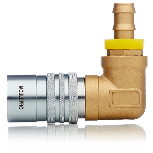 Acoplamento Face Plana 90º, Push Lock