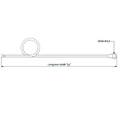 Termopar - Tipo Anilha