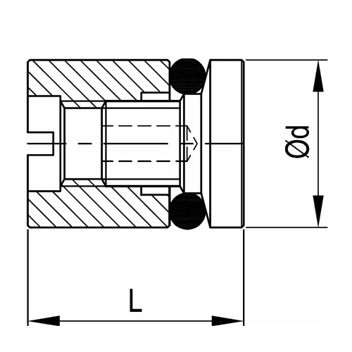 Taco o-Ring - Cilíndrico