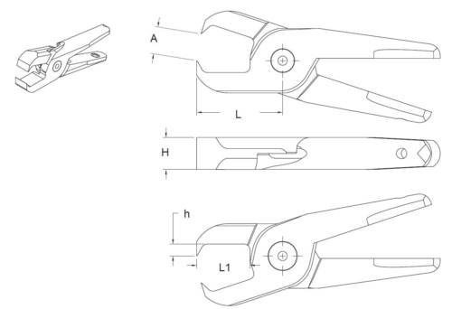 Alicate Corte Final Perpendicular